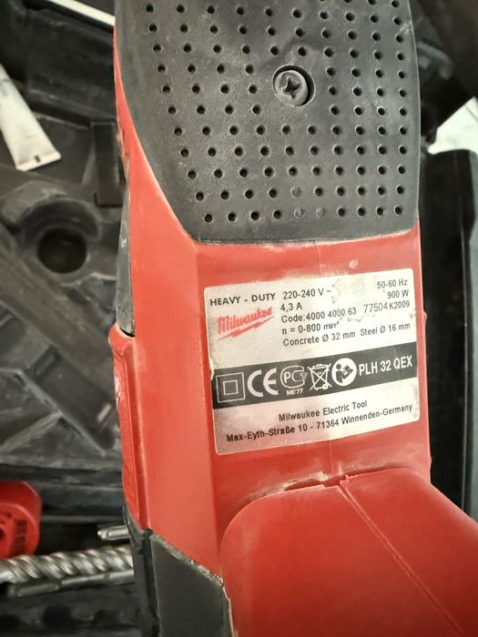 Mulwaukee rotopercutor plh 32