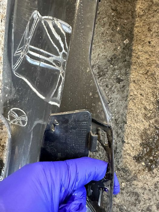 Оригинален дифузьор добавка задна М спорт М пакет броня BMW 5 G30