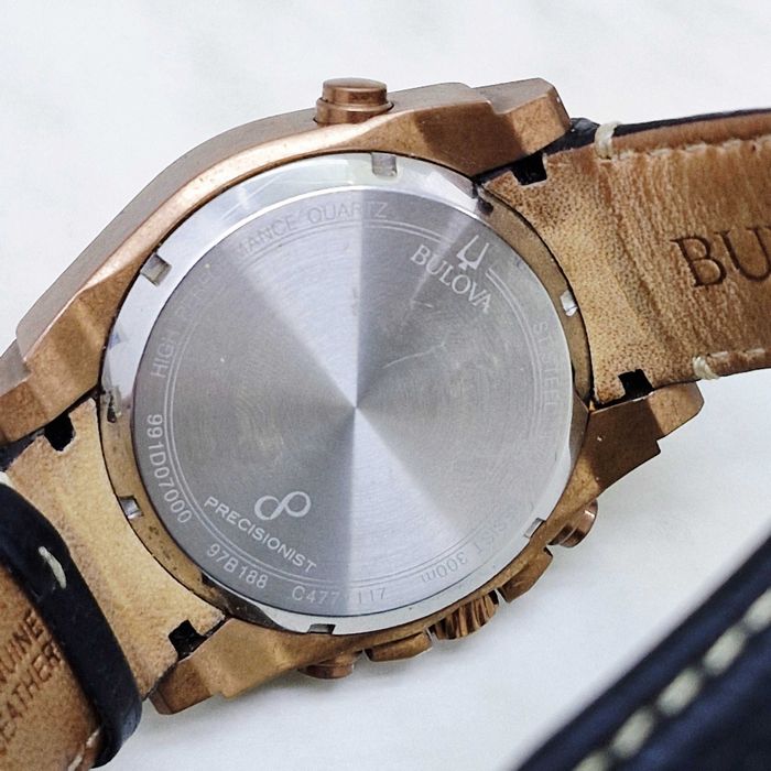 Ceas Bulova Precisionist UHF Chronograph Zeus Amanet militari 32982