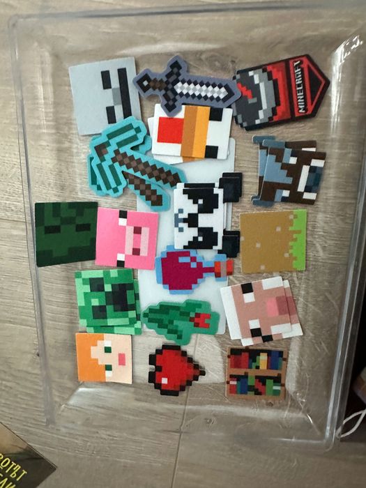 Minecraft Fixeez лепенки Кауфланд 2025