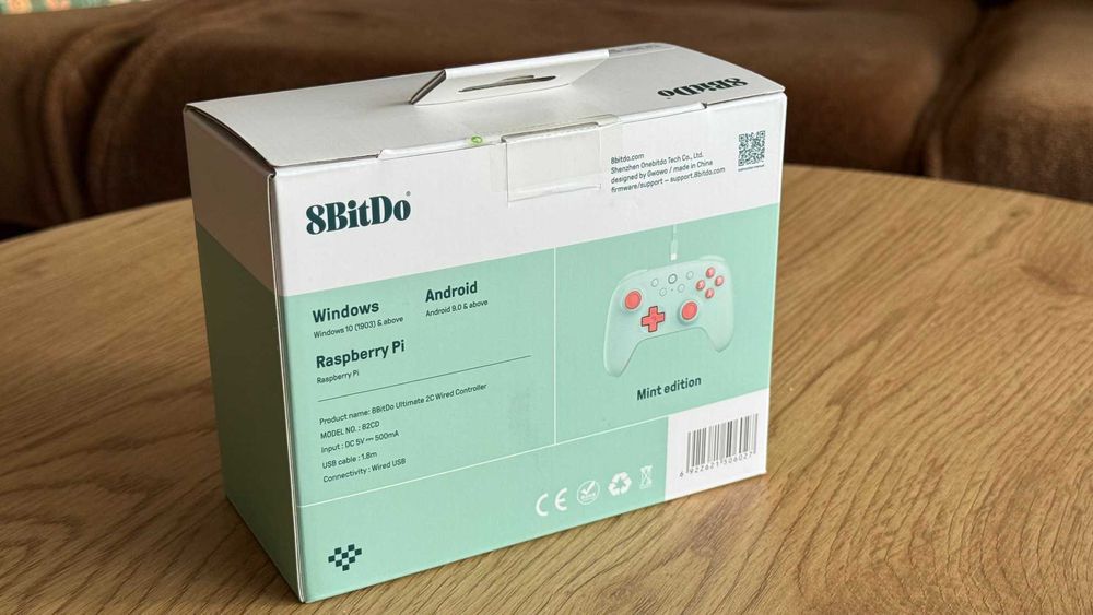 Контролер 8BitDo - Ultimate 2C, Hall-Effect, Mint (PC)