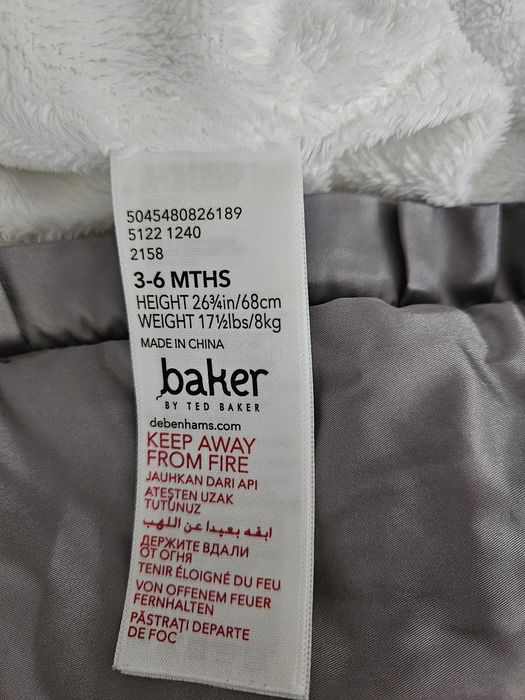 Ted Baker и Early days Космонавти за бебе 3-6мес. 68 см. .Като нови.