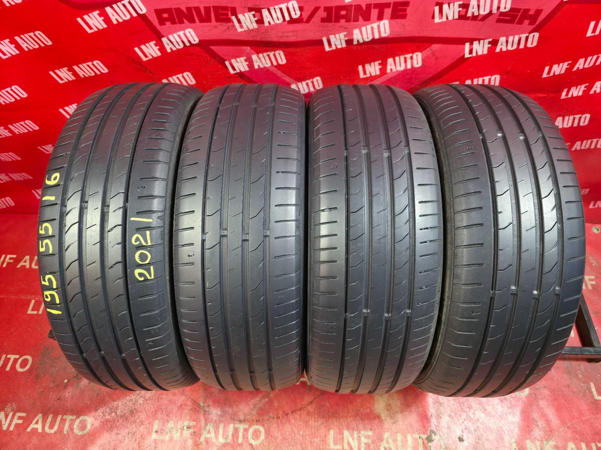 Anvelope de VARA - 195/55/16 - NEXEN - 5.35 / 6.32 MM - DOT 2021 !