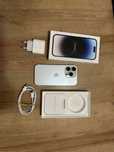 iPhone 14 pro 256 GB white пълен комплект
