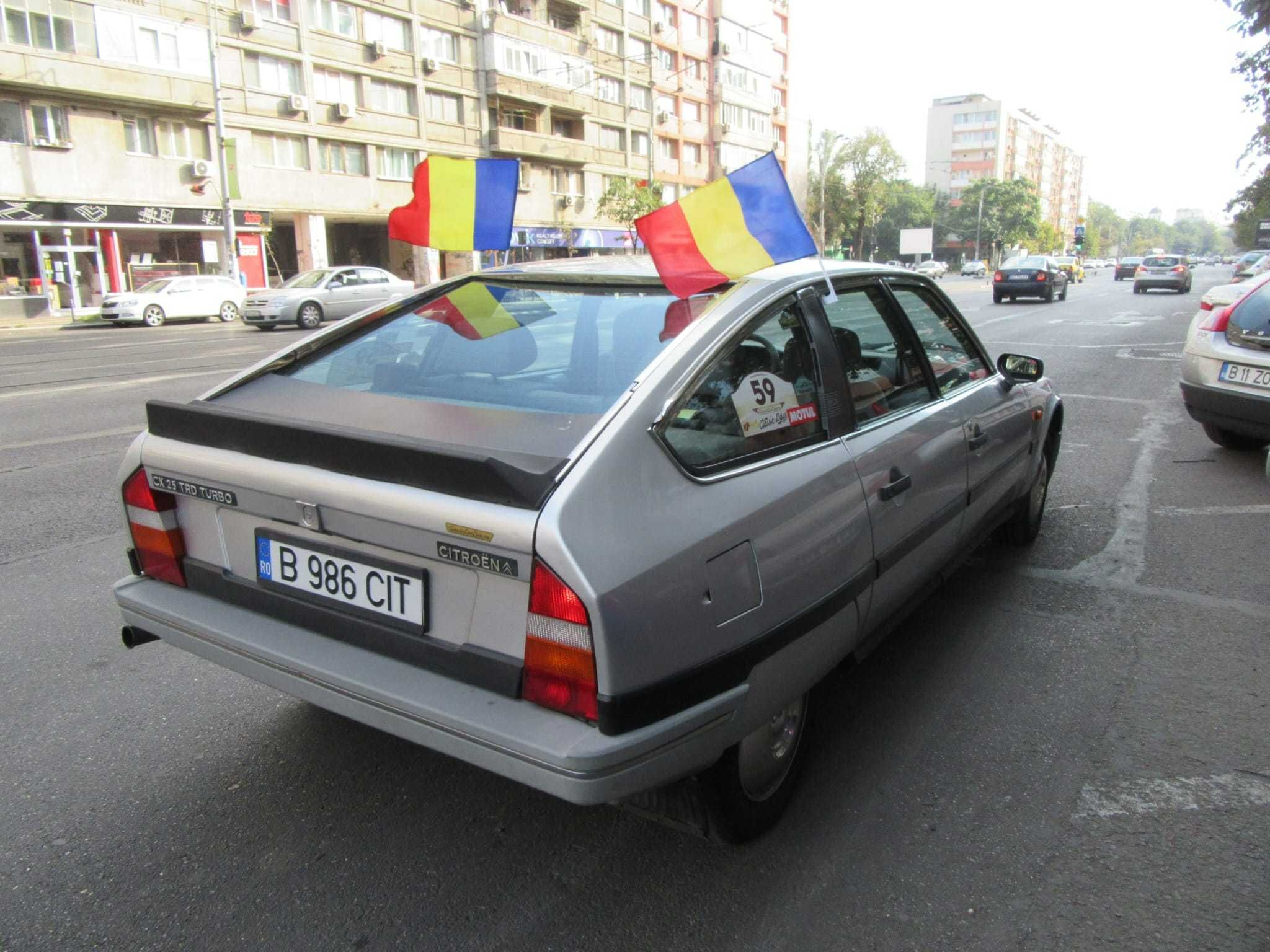 CITROEN CX 25 TRD TURBO (vehicul istoric trecut in carte)