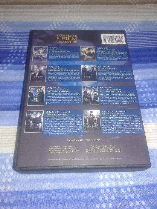 Harry Potter Anul 1 - 7 partea 1 si 2 - 8 DVD