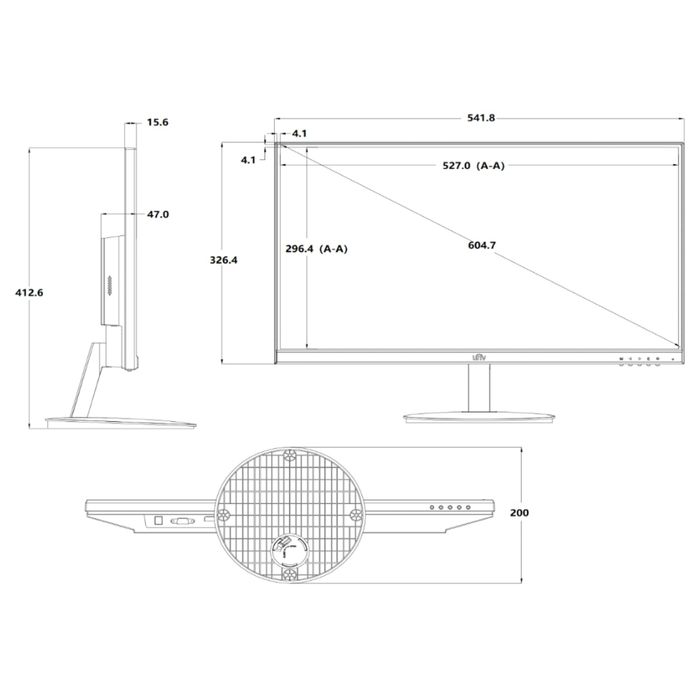 MW3224-V Монитор с диагональю 24"