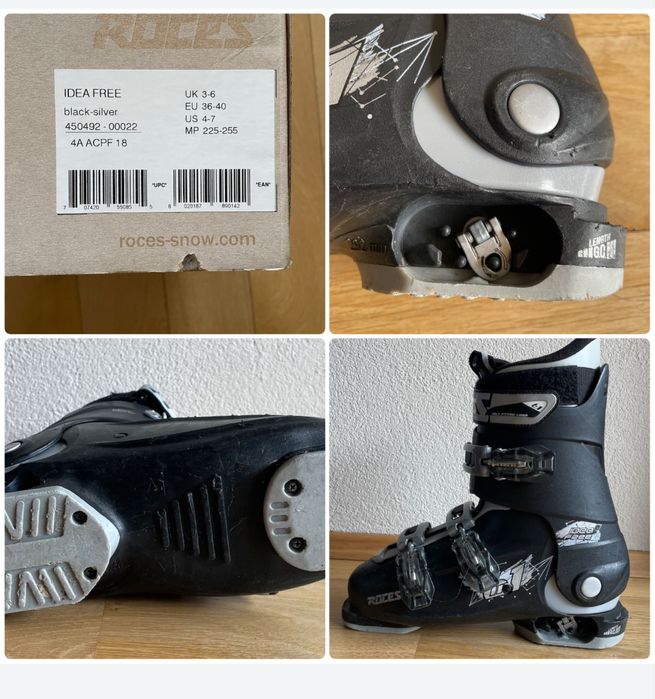 Clapari ski copii reglabili