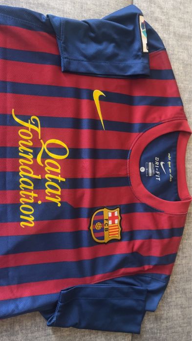 Echipament FC Barcelona 2011/2012 original Qatar Foundation