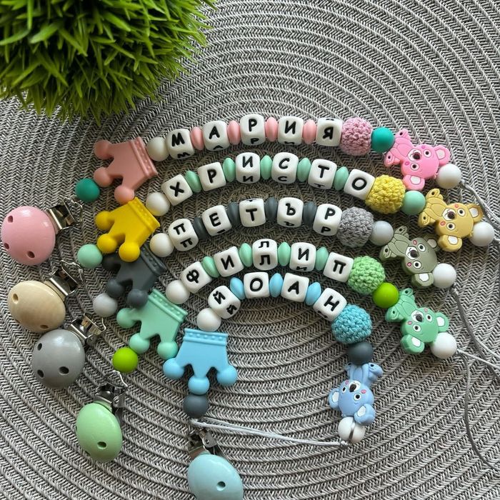 Силиконов клипс за бебе