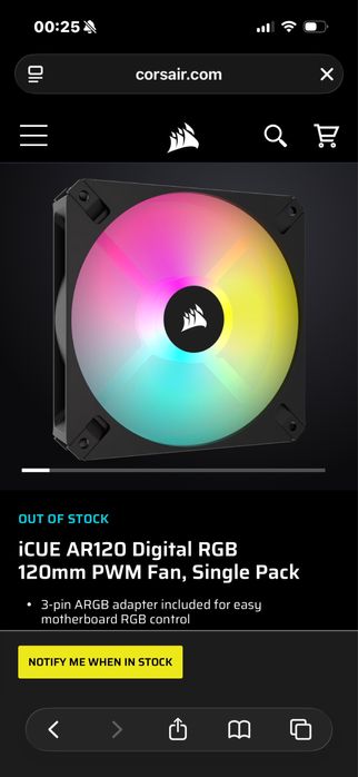 Kit 3 ventilatoare Corsair LL120 White + cadou 1x RS120