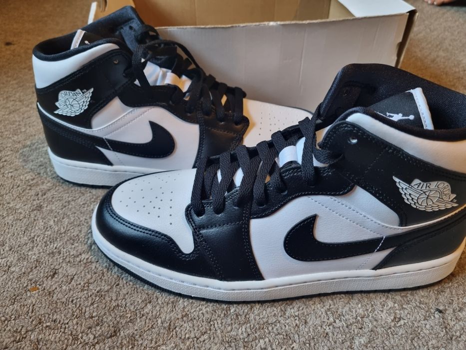 Adidasi Nike Jordan Mid 1 Panda marimea 44 noi