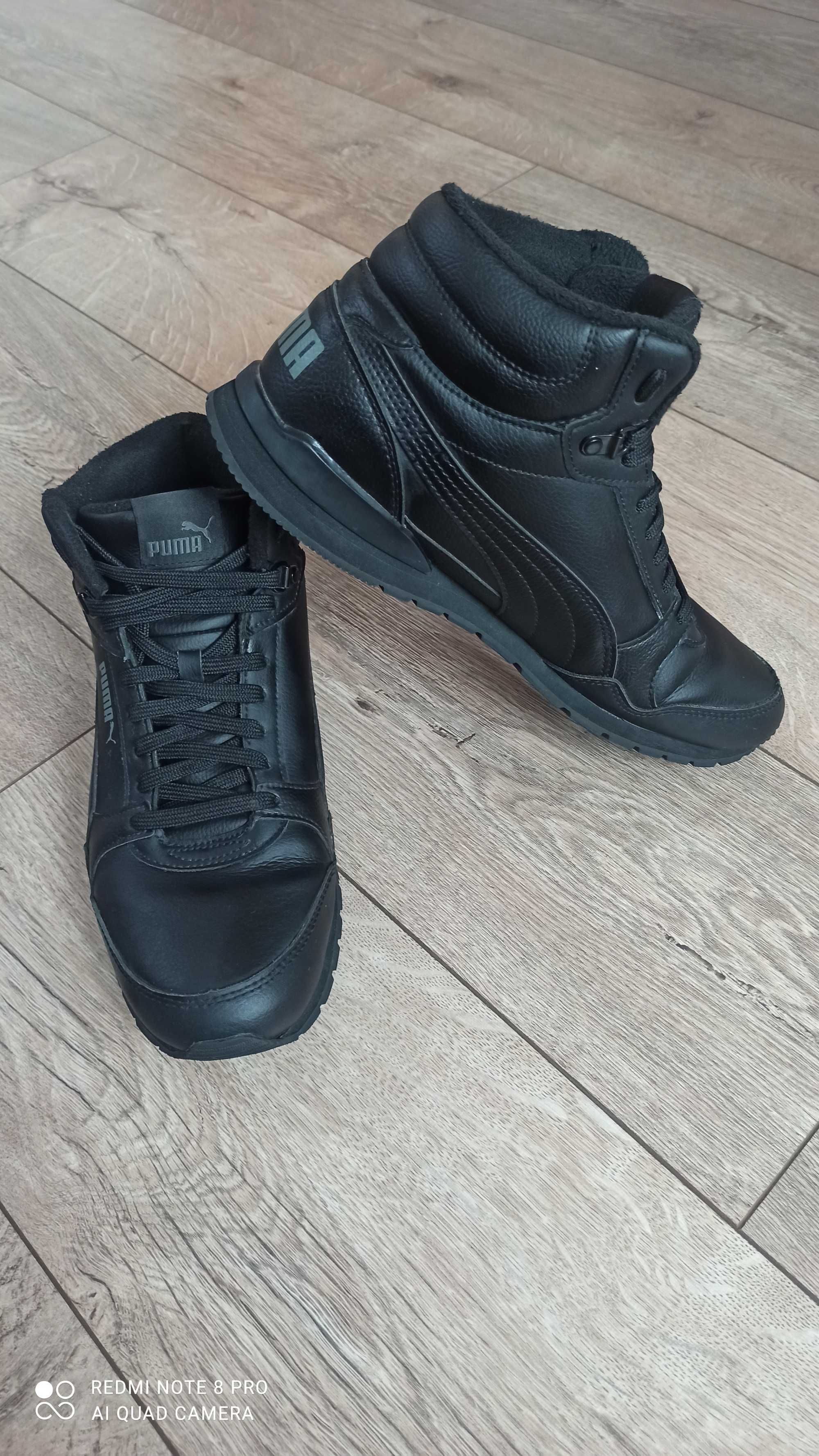 Боти с подплата PUMA ST Runner V3 Mid Leather