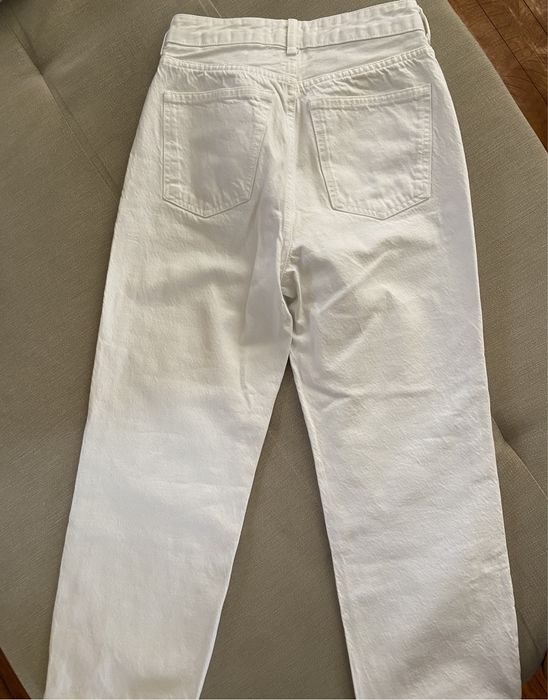 Бели дънки Zara