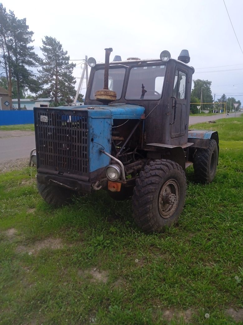 Самодельный трактор