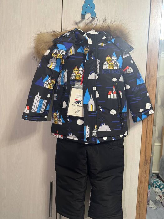 Комбенезон комплект размер 86см новый