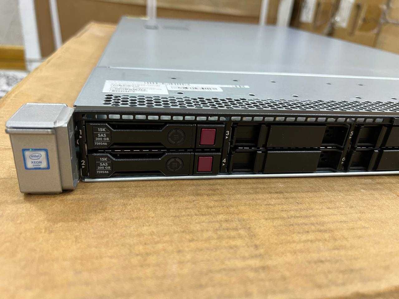 NEW!! Сервер HPE DL360 Gen9 16 core 2x Intel Xeon E5-2640v3 2.60GHz