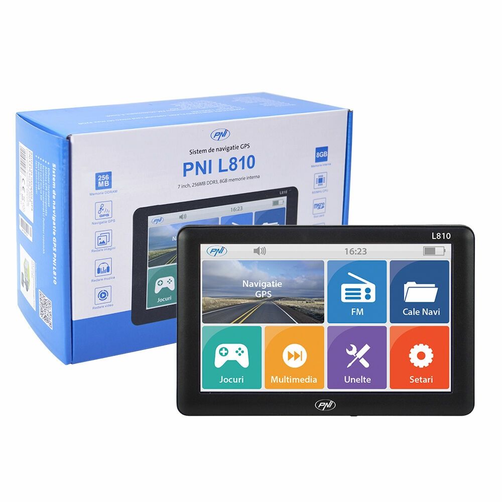 Gps camioane pni L810 cu harti full Europa TIR-autoturism-Autocar-TAXI
