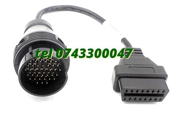 Cablu Adaptor Iveco Daily 38 Pin La Obd2 Pt Autocom Delphi Wurth