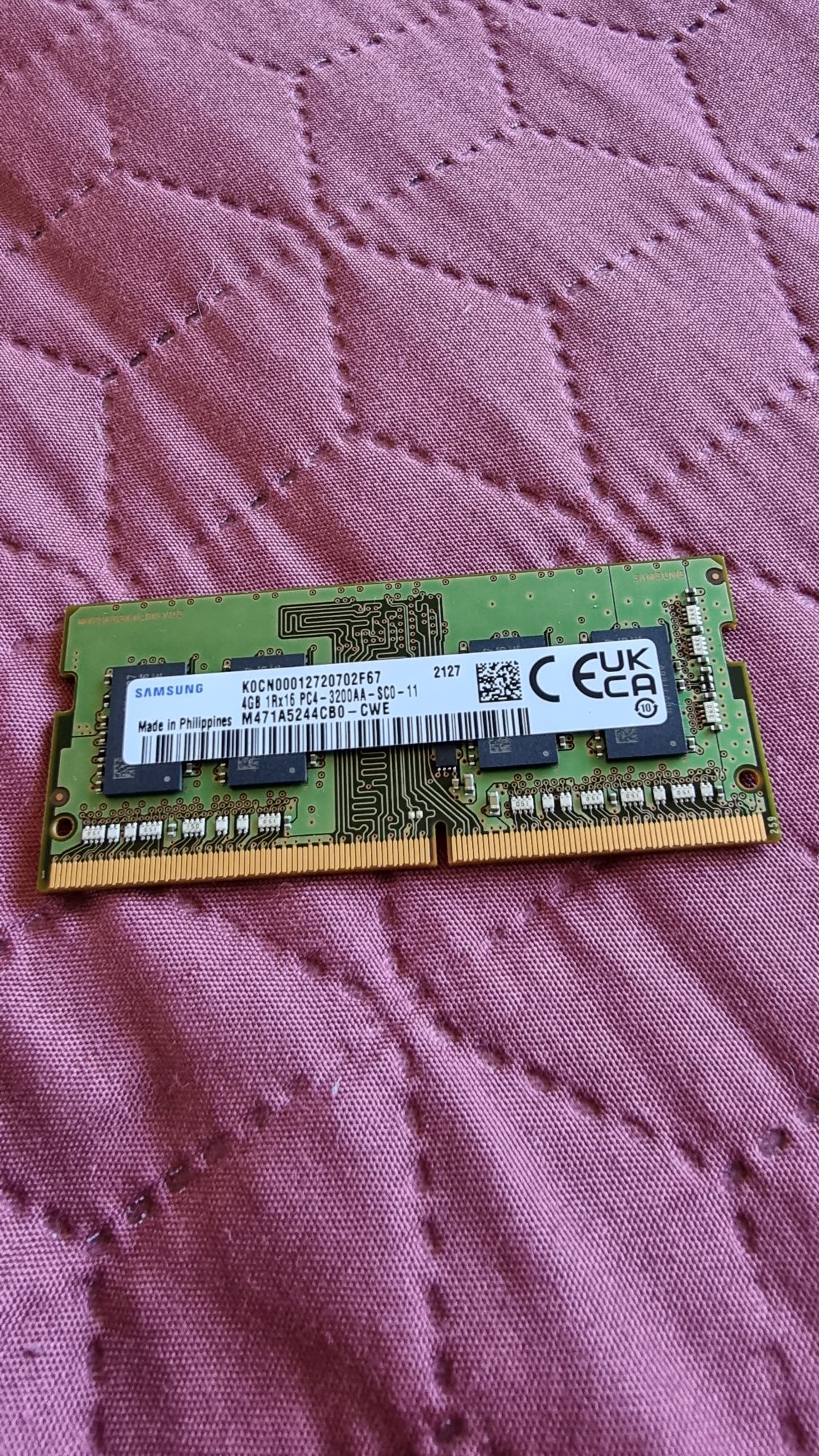 Vand memorii laptop 4GB DDR4 2666MHz si 3200MHz