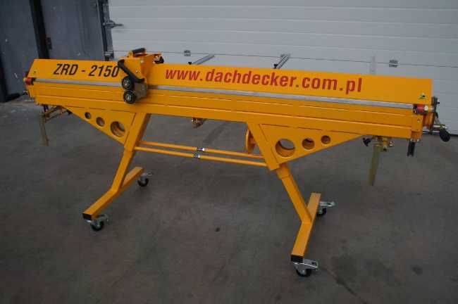 Abkant ZRD 2150/1,0 mm + CUŢITUL Dachdecker