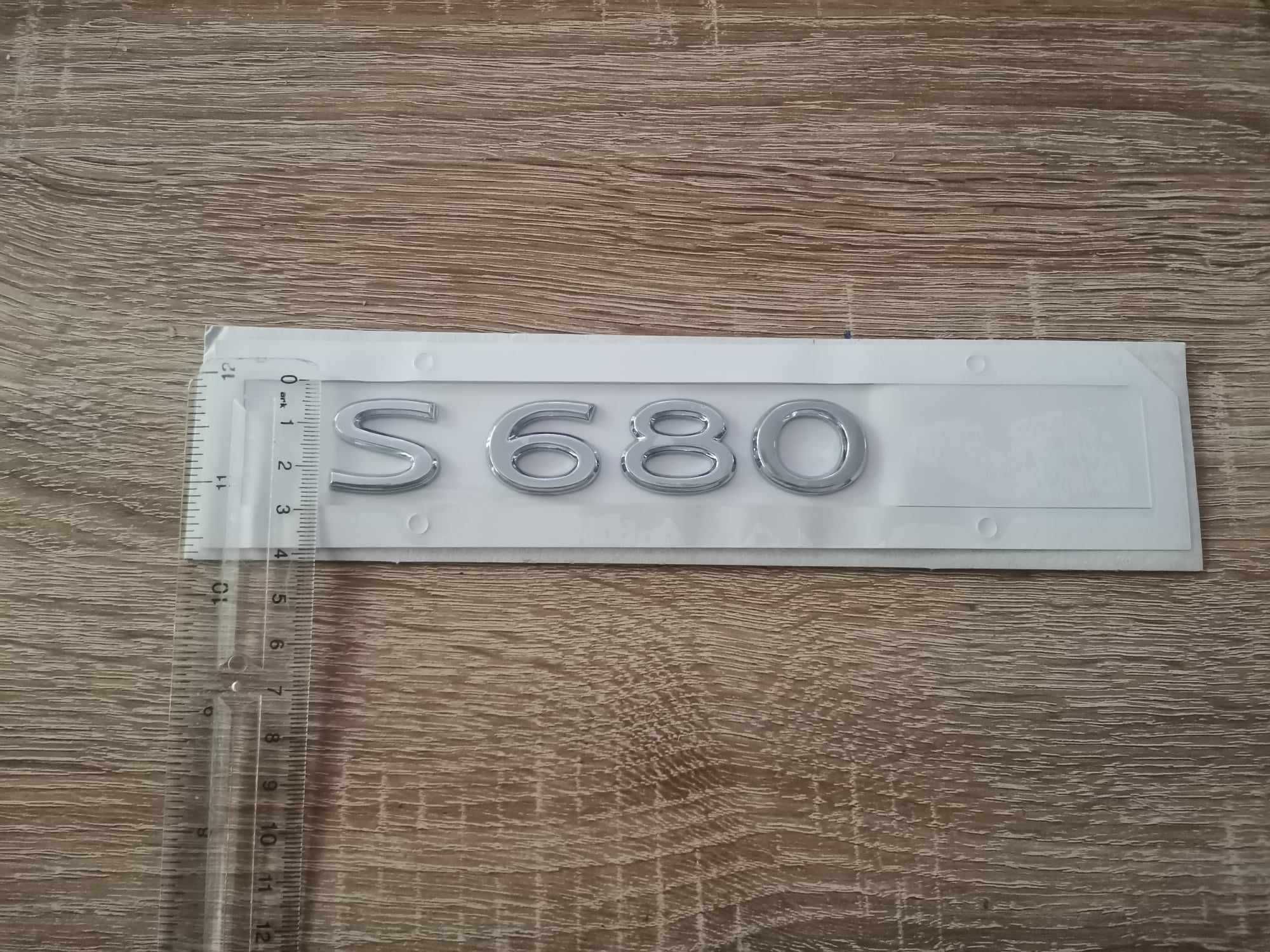 Надпис нов стил Mercedes Benz S 680 W223