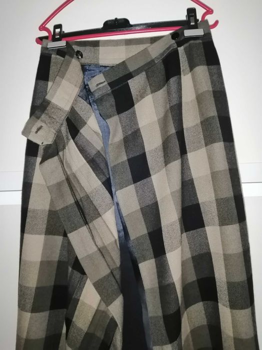 Пола винтидж макси карирана