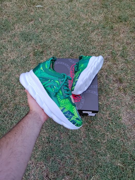 Versace chain reaction green emerald mărimea 40