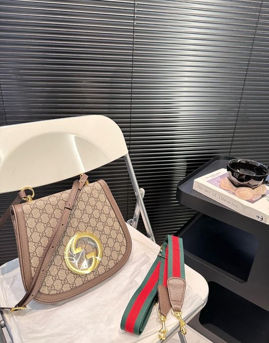 Чанта  Gucci  естествена кожа