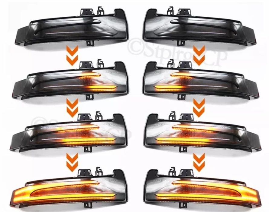 Semnalizari dinamice Mercedes A, B, C, E, S, CLS, CLA, GLA, GLK.
Se in