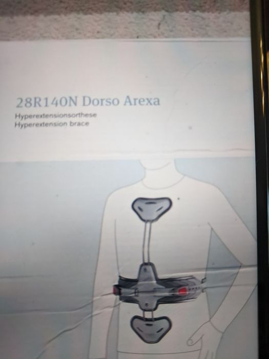 Corset medical Ottobock,corset hiperextensie