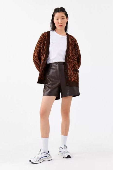 Кожаные шорты befree размер S