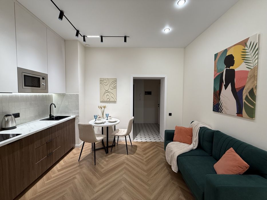 1-комн ЛЮКс Уровня в центре.Жк Сириус Айтиевв угол Жамбыла