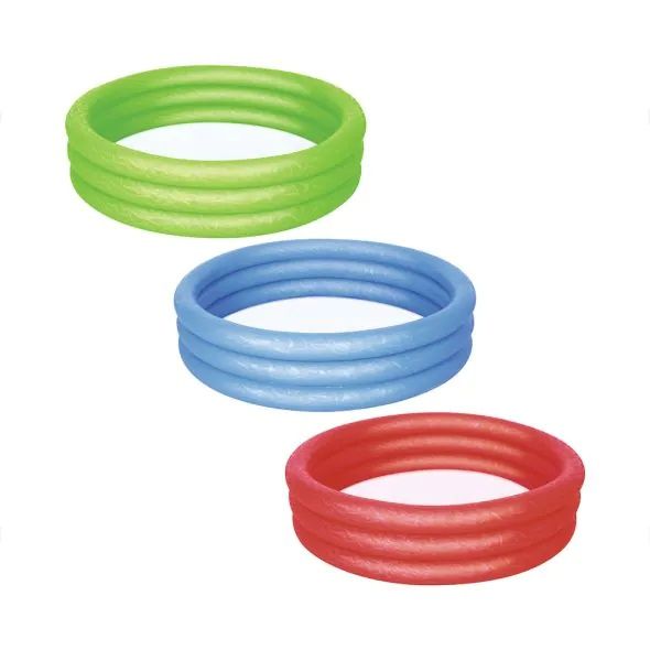 Детски басейн Bestway, надуваем, 102 х 25 см, PVC, неон, за деца
