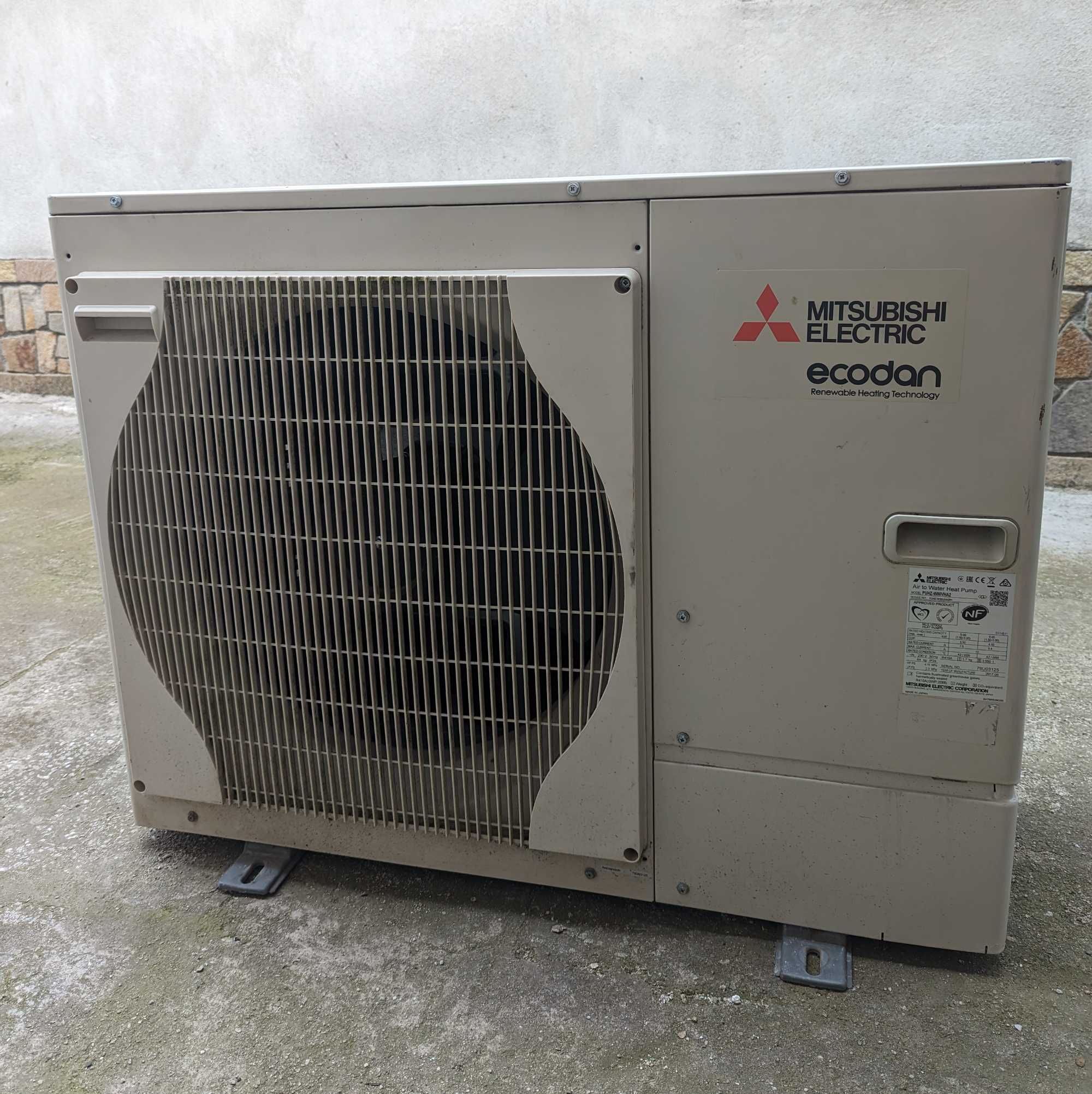 Термопомпа Mitsubishi Electric Ecodan PUHZ-W50VHA2R1 + FTC