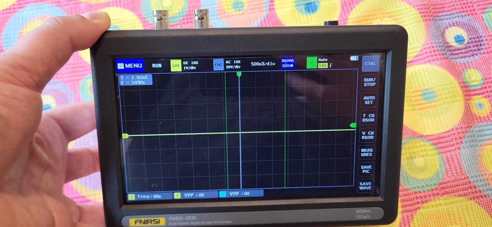 Цифров осцилоскоп Fnirsi - 1013D 2x100Mhz тъч