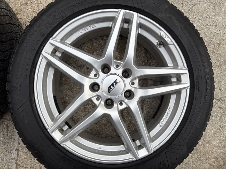 Roti iarna Mercedes C ATS R17 5x112 ET48.5 7J CB66.6 (jante, senzori)