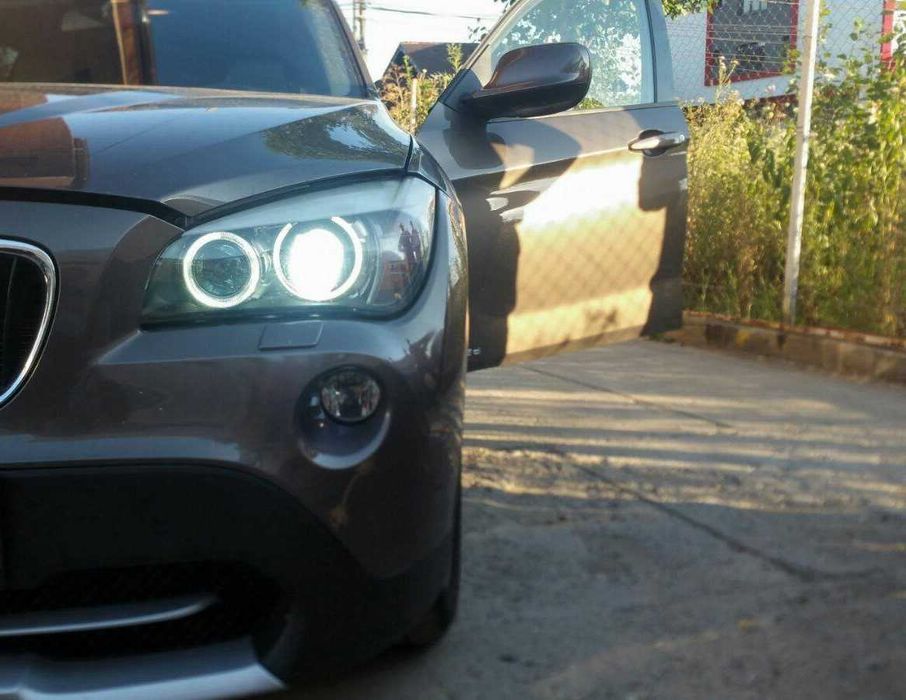 BMW X1 E84- Kit Lupe Bixenon+Xenon 35W+Angel Eyes
