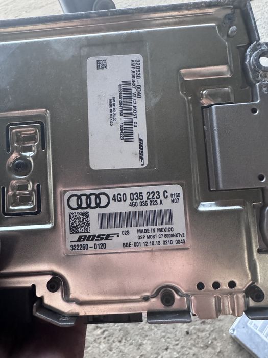 Statie amplificare bose audi 4g0035223c