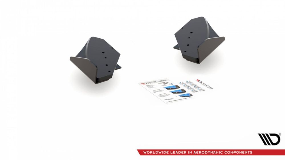 Prelungiri Laterale Bara Spate compatibile cu VW Golf 6 GTI Maxton Design