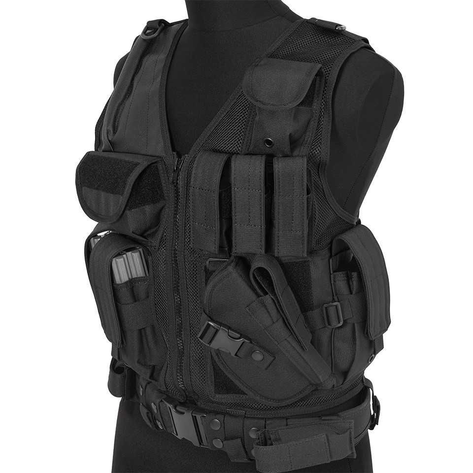 Airsoft Vesta Tactica KAM-39 Neagra GFC Tactical