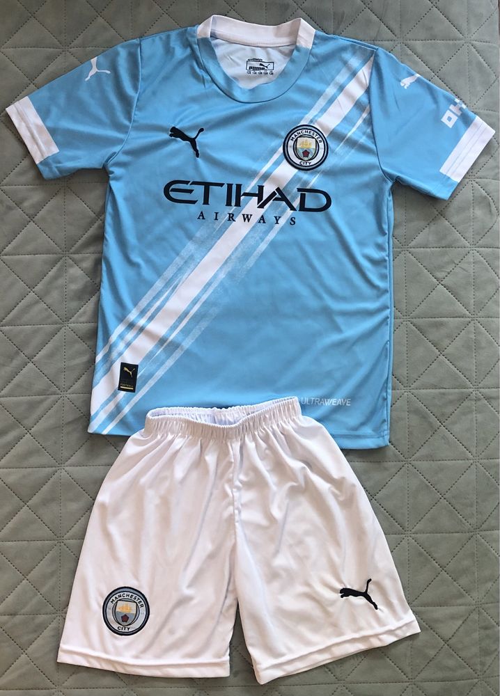 Детски Футболни Екипи на Холанд Haaland Манчестър Сити Man City