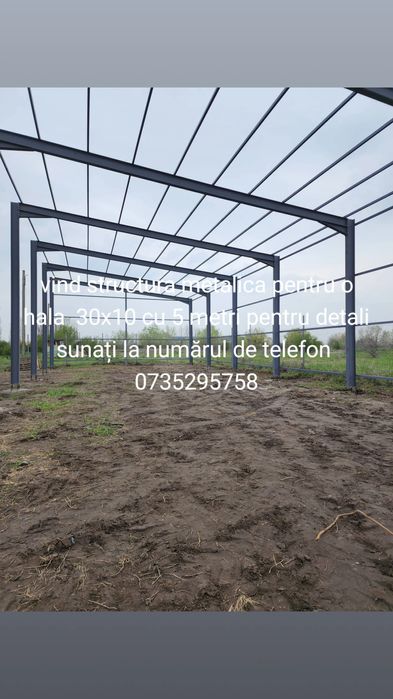 Vand structura metalica 35x14x6