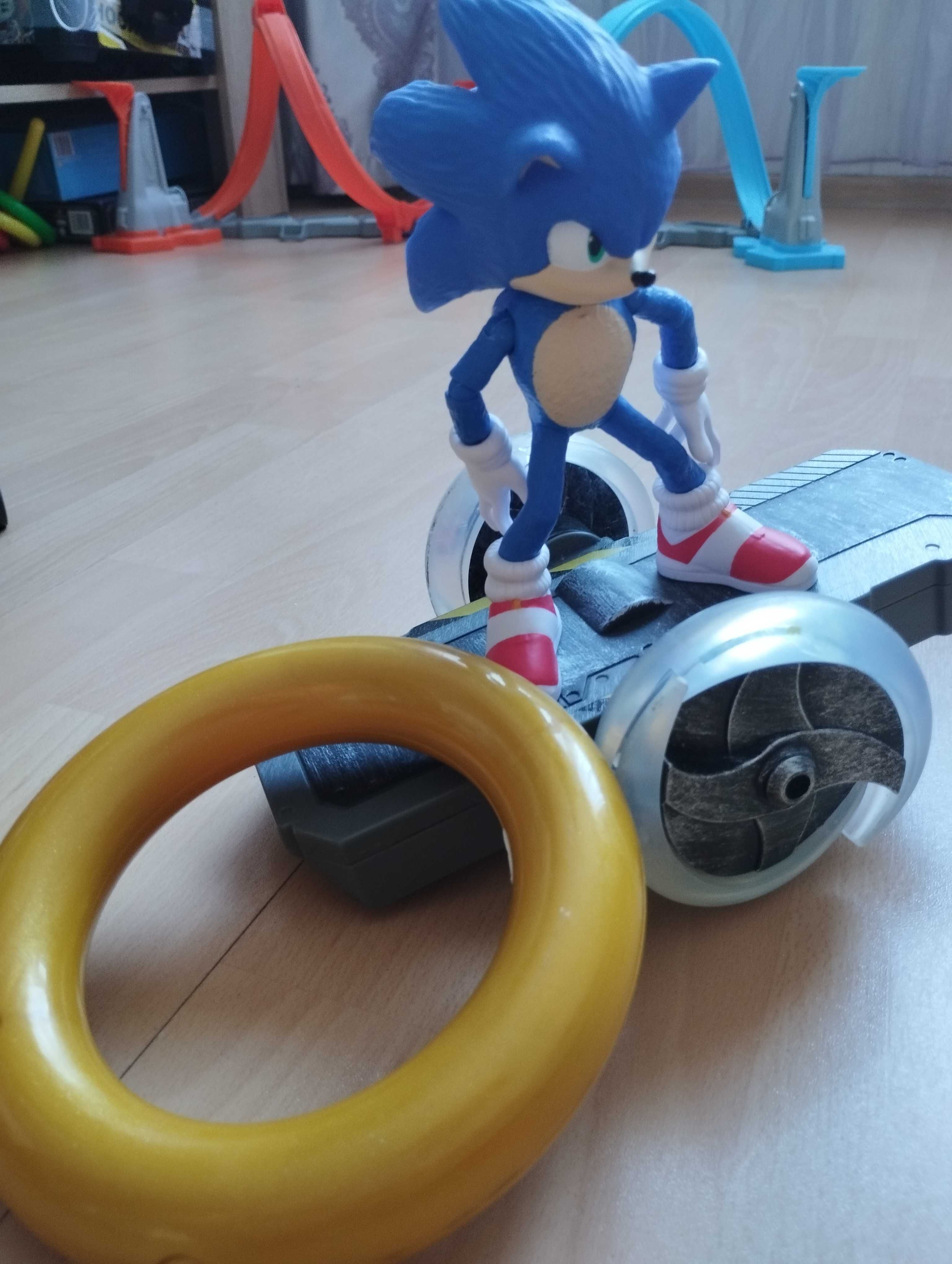 Sonic с радиоуправляем спийдер The Hedgehog 2 Movie Jakks Pacific