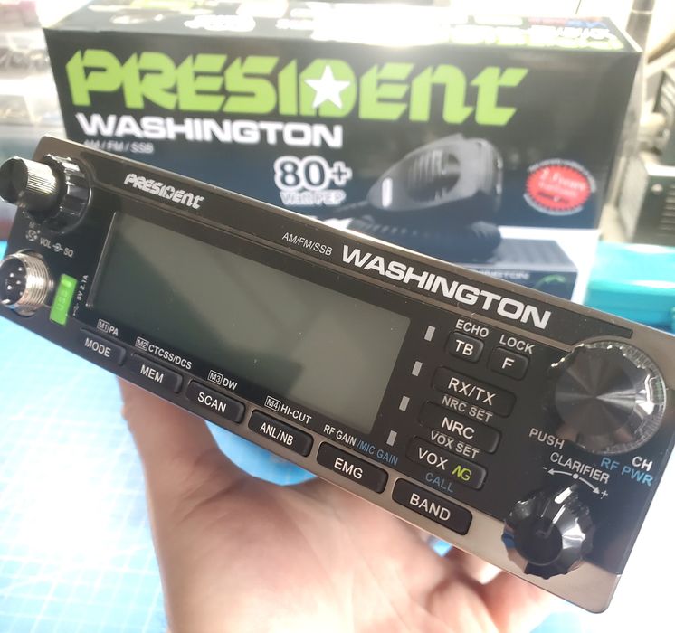 Statie radio CB - President WASHINGTON 2025 (145W)* noua/garantie