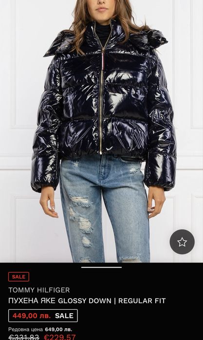 Дамско яке tommy hilfiger