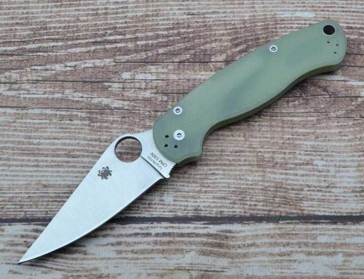 Cutit Briceag Spyderco USA Paramilitary 2 Sprint Jade G10