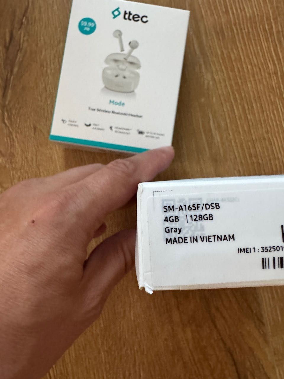 НОВ*Samsung Galaxy A16 128GB 4GB RAM Gray c Гаранция към А1