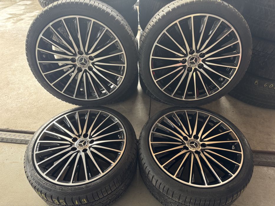 Jante originale Mercedes AMG R19 C class A206 W206 echipate iarna 2024