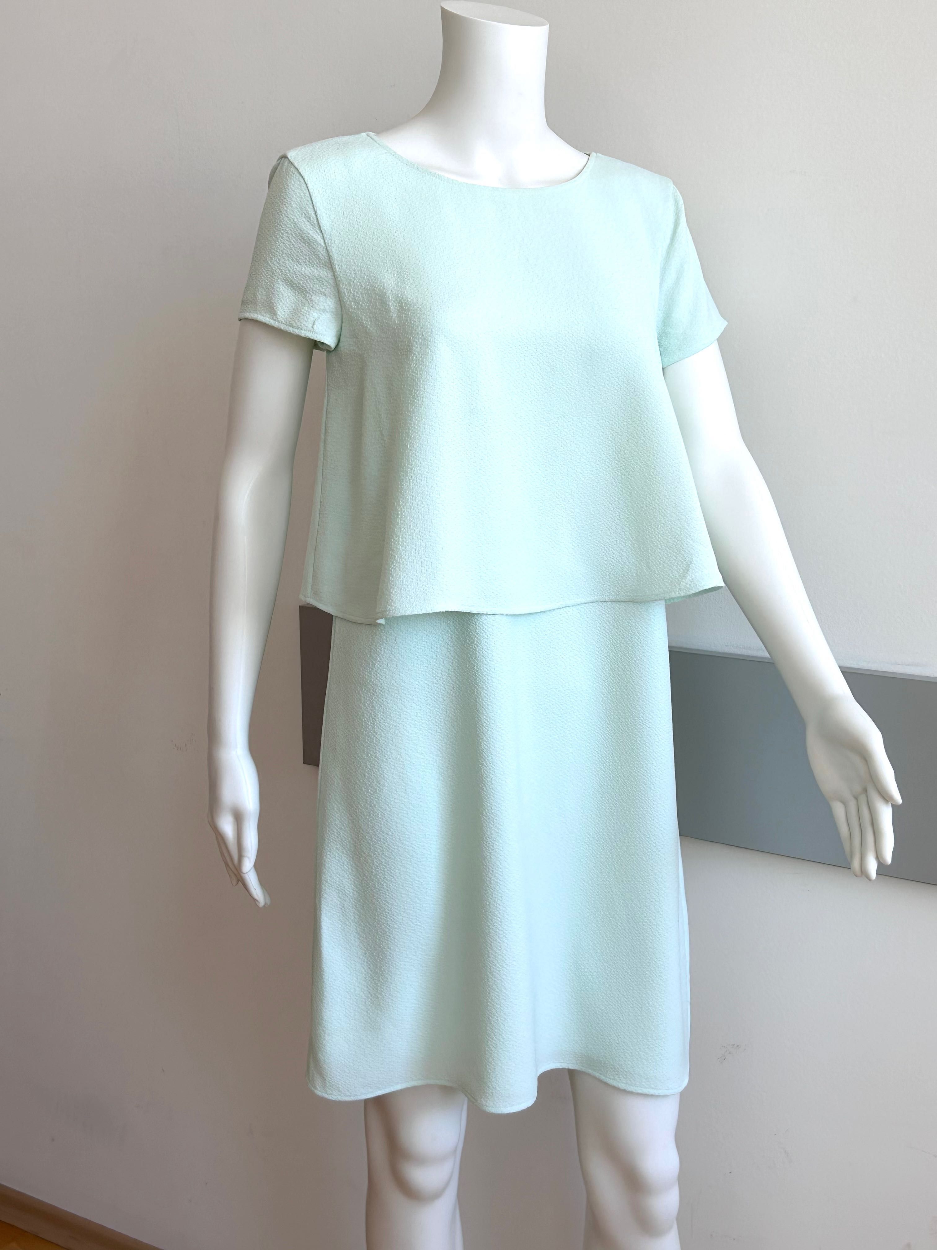 Две прекрасни рокли в цвят мента Ted Baker & Minis копринен разкош